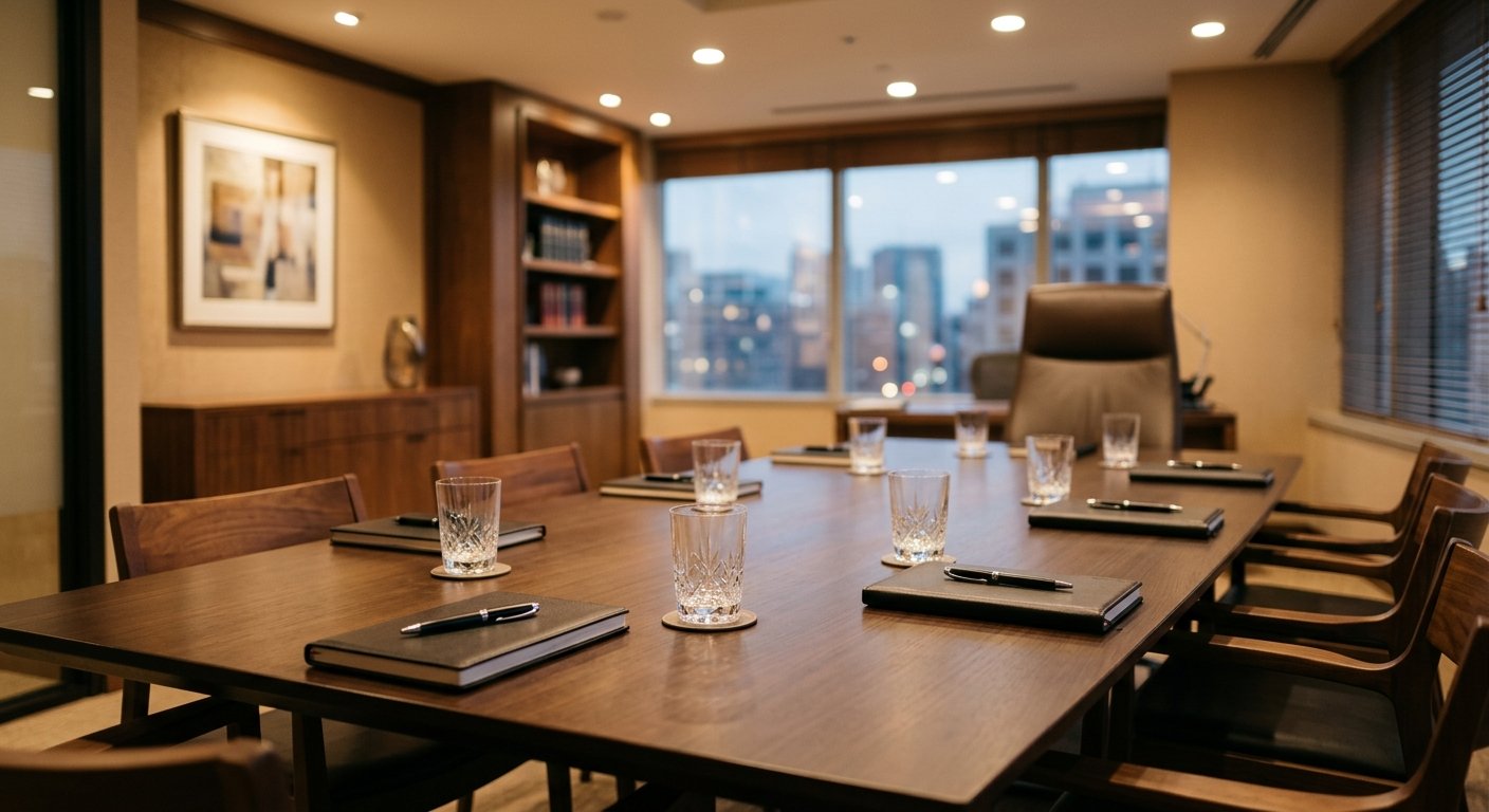 Attorney consultation meeting room